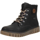 Rieker - Tex Veterboots - Zwart - Synthetisch - Waterafstotend