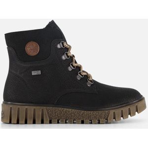 Rieker - Tex Veterboots - Zwart - Synthetisch - Waterafstotend