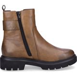 Remonte - Chelsea Boots - Notenbruin - Blokhak - Ritssluiting