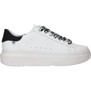 Rieker - Adelia - Vetersneaker - Wit - Leer - Chunky Zool