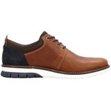 Rieker - Veterschoenen Laag - Cognac - Leer