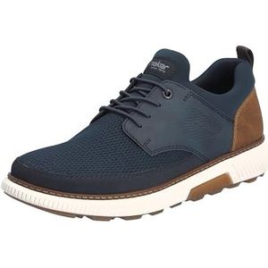 Rieker B3354 Slipper voor heren, blauw, 40 EU Breed