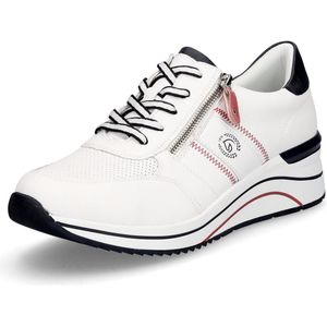 Remonte - D0T04 - Veterschoenen - Wit - Synthetisch