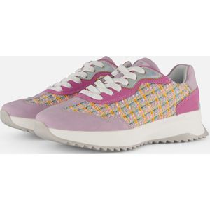 Rieker Evolution Sneakers paars Textiel - Dames