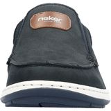 Rieker - Moccasin - Loafer - Donkerblauw - Textiel