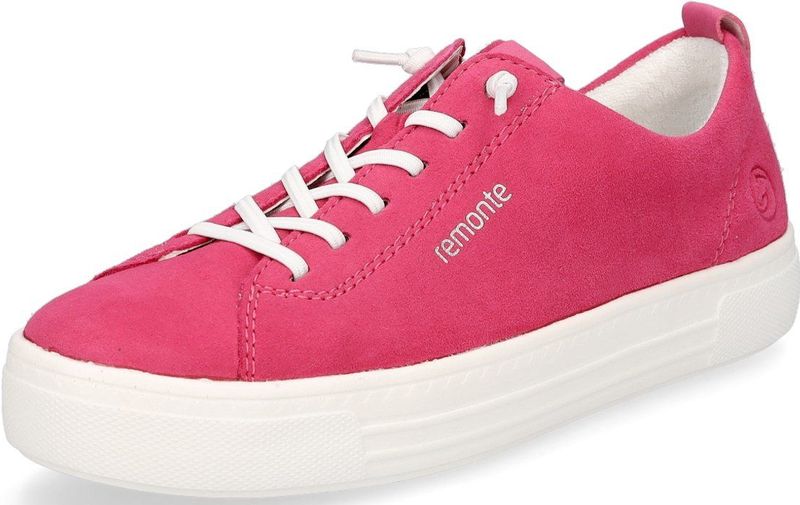 Remonte - Dames Sneaker - Fuchsia - Leren