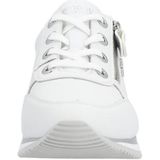Remonte - Sneakers - Vrijetijdsschoen - Wit/Ice - Sleehak