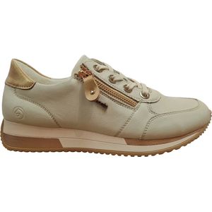 Remonte Dames D0H11 Sneaker, Offwhite/Offwhite/Tan / 81, 37 EU, Offwhite Offwhite Tan 81, 37 EU