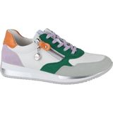 Remonte - D0H01-83 Sneakers - Groen - Suède - Binnenvoering Leer - Zool Rubber
