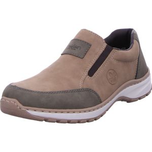 Rieker 3354, mocassin voor heren, Beige, 42 EU Larga