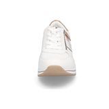 Sneakers - Laag - Zwart - Leer - Vetering met 5 Haten - Ronde Neus