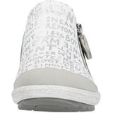 Remonte Dames R1428 Sneakers, Vapor/wit/zilver/80, 42 EU, Vapor wit zilver 80, 42 EU