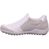 Merk - Slip-on - Zwart - Imitatieleer, Suède - Logoprint