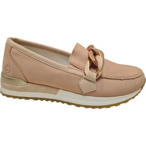 Remonte - R2544-31 - Instappers - Roze - Nubuck - Wedge Zool