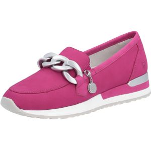 Loafer - Fuchsia - Instapschoen - Sleehak - Rond