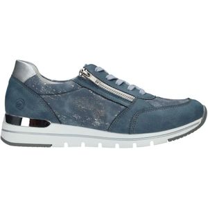 Remonte - Sneaker - Blauw - Textiel/Synthetisch