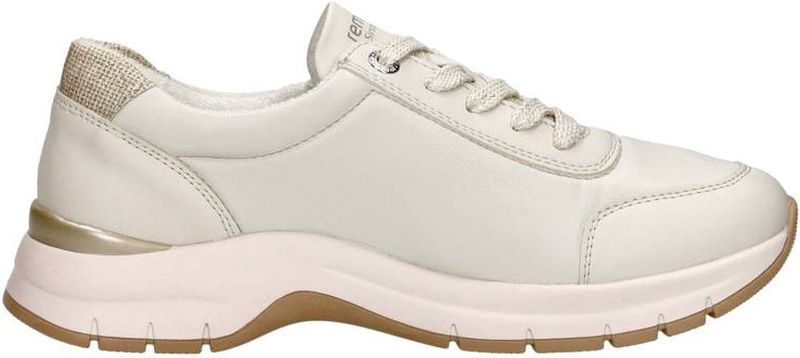 Remonte - Veterschoenen Laag - Gebroken Wit - Leer
