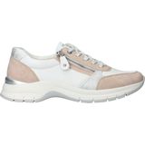 Remonte D0G09 Sneakers - Roze/Wit - Imitatieleer - H-breedte