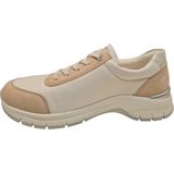 Remonte D0G09 Sneakers - Roze/Wit - Imitatieleer - H-breedte