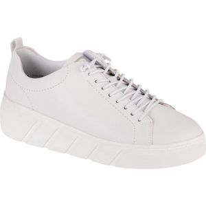 Rieker, Schoenen, Dames, Wit, 41 EU, Leer, Witte Sneakers voor Vrouwen