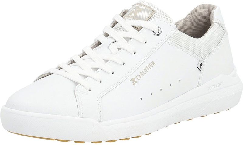 OTTO RIEKER Sport Sneakers - Wit - Gepolsterde Schaprand - Vetersluiting