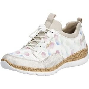 Rieker Dames N4278 Slipper, kleurrijk, 36 EU, Meerkleurig, 36 EU