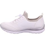 Rieker - Slip-on Sneakers - Slipper - Wit/beige - 150 Jaar RIEKER Jubileumartikel