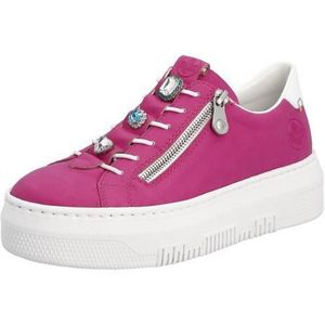 Rieker Rieker Damen Plateau Sneaker pink Sneaker