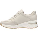 Rieker N9301 Veterschoenen voor dames, beige, 36 EU, beige, 36 EU