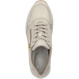 Rieker Sneaker mit seitlichem Reißverschluss,Freizeitschuh,Schnürschuh, schmale Form