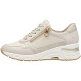 Rieker - N9301-60 - Sneakers - Beige - Leer - Rubber Zool