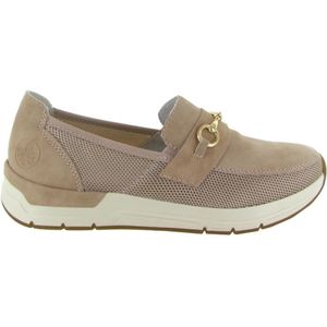 Rieker Slip-On Sneaker »Slipper vegan«, Slipper, Freizeitschuh mit eleganter Zierspange