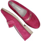 Rieker - Instappers - Roze - Synthetisch - Dames