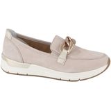 Rieker - Instappers - Beige - Suède - Voorgevormd Voetbed