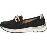 Rieker - Instappers - Dames - Zwart - Voorgevormd Voetbed