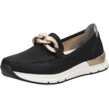 Rieker - Instappers - Dames - Zwart - Voorgevormd Voetbed