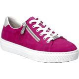Rieker Veterschoenen Dames - Kleur: Roze - Plateauzool