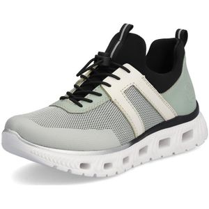RIEKER Sport Slip-On Sneaker, Chunky Slipper, Freizeitschuh in veganer Verarbeitung