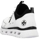 Chunky Slipper - Wit/Zwart - Vegan - Snelsluiting - Sleehak