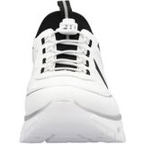 Chunky Slipper - Wit/Zwart - Vegan - Snelsluiting - Sleehak