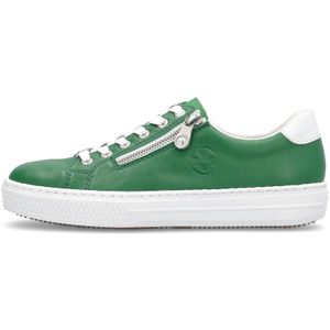 RIEKER L59L1-52 Sneaker groen maat 38