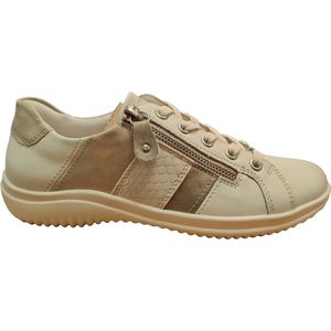Remonte D1E00 Sneakers - Snow Pearl Offwhite - Echt Leer - Antislip Zool