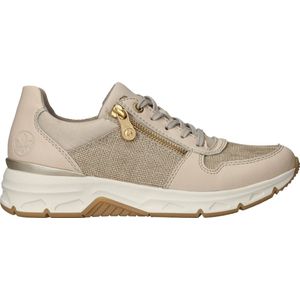Rieker - Veterschoenen Laag - Beige - Synthetisch