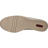 Rieker - Instappers - Beige - Synthetisch - Ritssluiting - Metallic Details