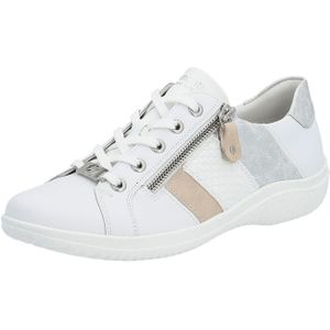 Remonte - D1E00 - Sneakers - Wit - Leer - Uitneembaar Voetbed