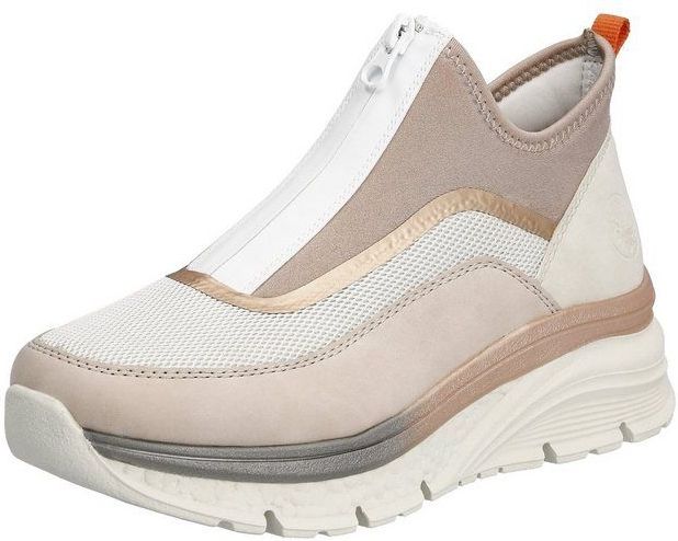 Sneakers - Hoog - Imitatieleer - Met Plateau - Color-Blocking