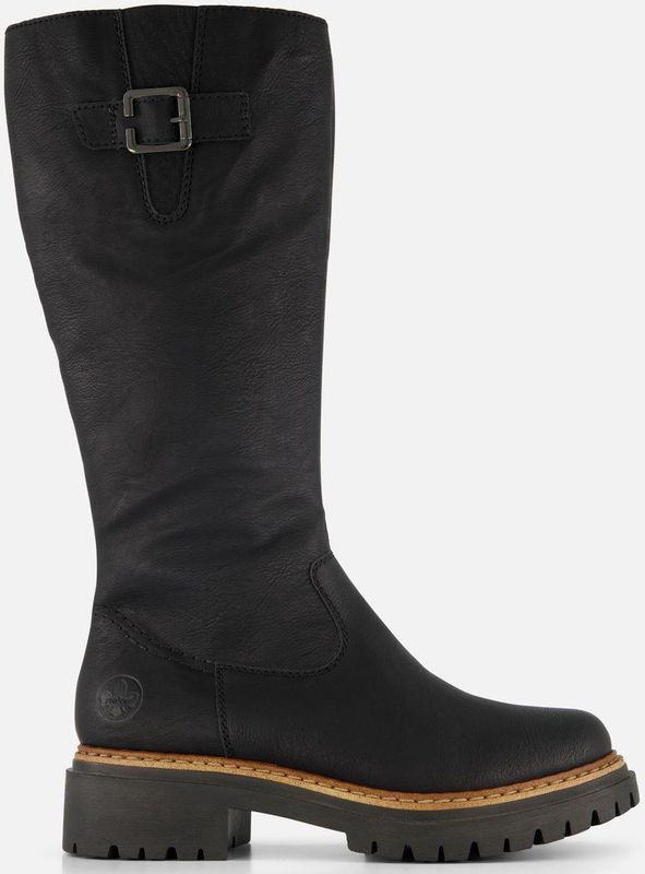 Rieker - Hoge Laarzen - Zwart - Synthetisch