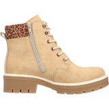 Rieker - Veterboots - Beige - Synthetisch