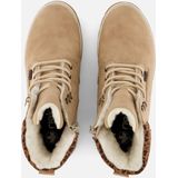 Rieker - Veterboots - Beige - Synthetisch