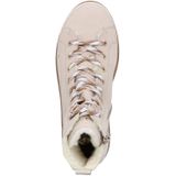 Rieker - Winterlaarsjes - Lichtbeige - Kuitlaarzen - Ritssluiting - Plateauhak